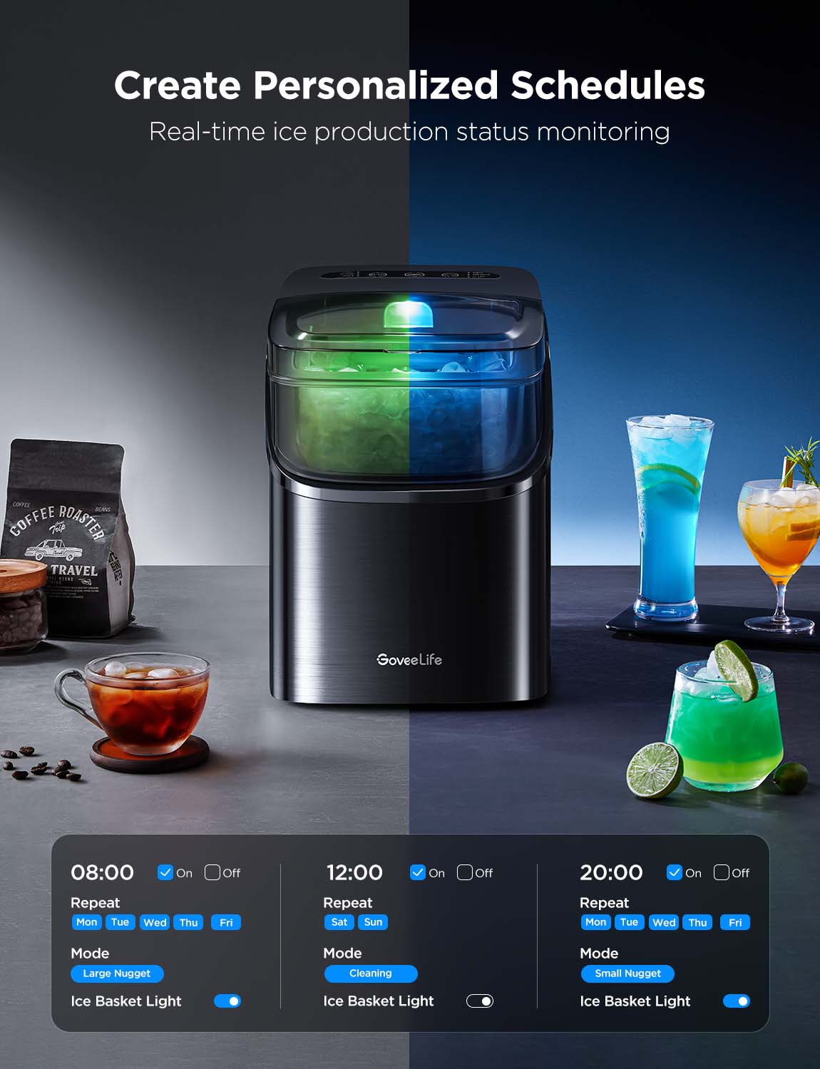 GoveeLife Smart Countertop Ice Maker 1s